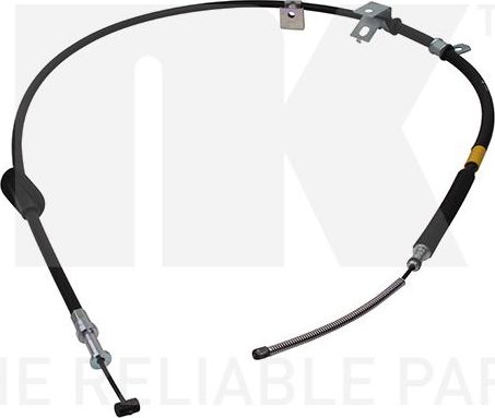 Трос ручника (тросик ручного тормоза) NK. Артикул 904404