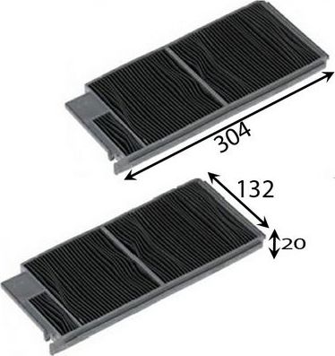 Салонный фильтр JS Asakashi для Lexus LX 470 1998-2008. Артикул AC1506CSET