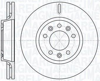 Тормозной диск Magneti Marelli. Артикул 361302040526