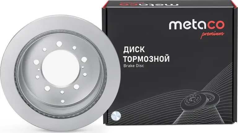 Диск тормозной задний TOYOTA LAND CRUISER (200) (2008>) 345x18 (Metaco). Артикул 3060-515