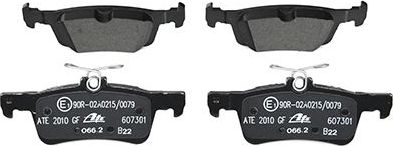 Тормозные колодки ATE. Артикул 13.0460-7301.2