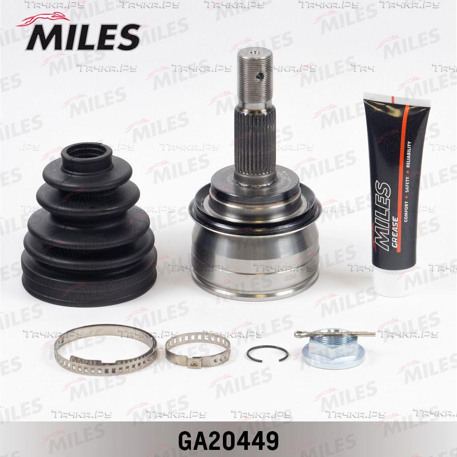 Шрус наружный (граната) Miles. Артикул GA20449