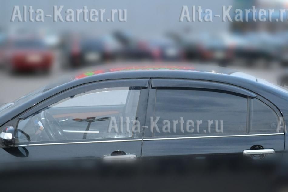 Дефлекторы Cobra Tuning для окон Lifan Solano 620 седан 2008-2026. Артикул L30208