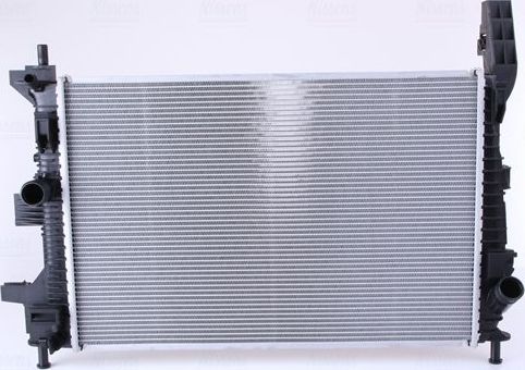 Радиатор охлаждения двигателя Nissens для Ford Tourneo Connect II 2013-2026. Артикул 66860