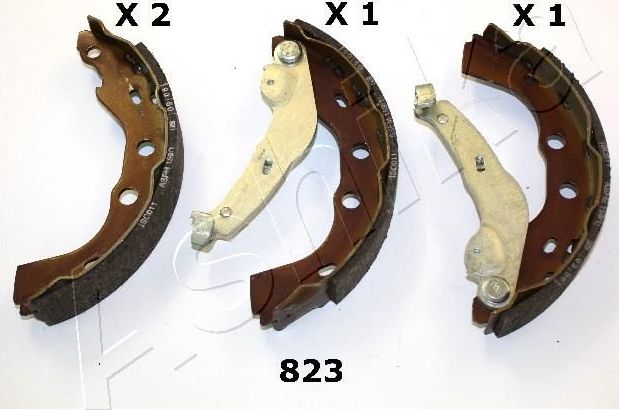 Тормозные колодки ASHIKA задние для Suzuki Swift II 1991-2005. Артикул 55-08-823