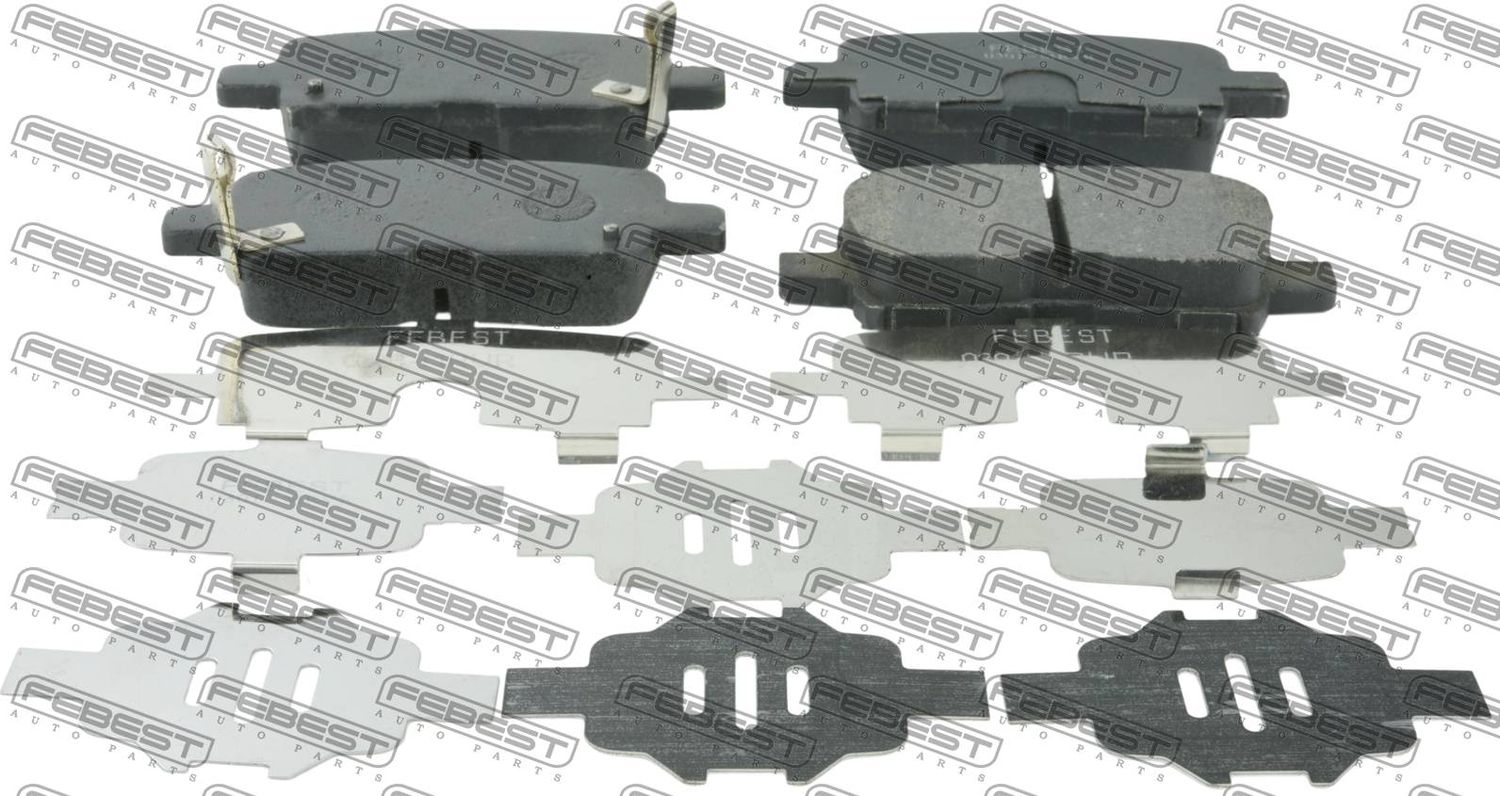Тормозные колодки Febest. Артикул 0301-MRVR