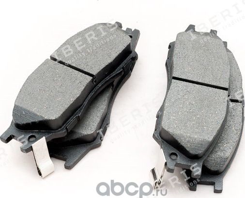 КОЛОДКИ ТОРМ.ПЕР., К-Т NISSAN ALMERA II (N16E) (Iberis). Артикул IB153073