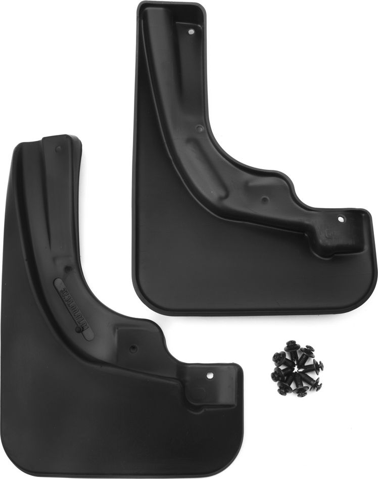 Брызговики Frosch (в пакете) передняя пара для Opel Corsa D хэтчбек 2006-2014. Артикул NLF.37.14.F11