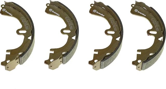 Тормозные колодки Brembo ESSENTIAL LINE задние для Toyota Corolla E80 1983-1989. Артикул S 83 504