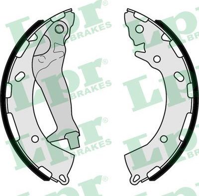 Тормозные колодки AP задние для Hyundai Elantra V (MD) 2011-2015. Артикул 09450