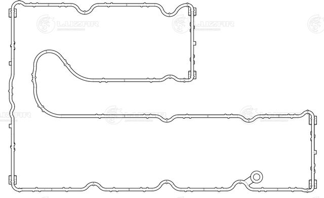 Прокладка клапанной крышки 441724 Luzar. Артикул LES 21005