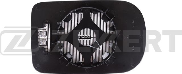 Зеркальное стекло бокового зеркала Zekkert правое/левое для BMW 5 IV (E39) 1995-2004. Артикул SP-1168