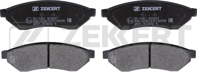 Тормозные колодки Zekkert задние для Daewoo Magnus 1999-2004. Артикул BS-2461