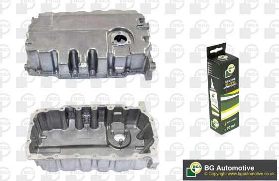 Масляный поддон картера двигателя BGA. Артикул SP0111