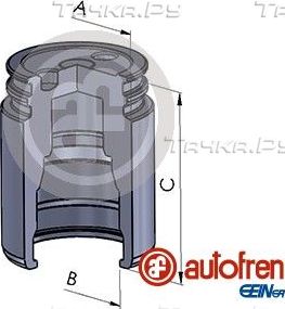 Поршень тормозного суппорта Autofren Seinsa (сталь). Артикул D025624