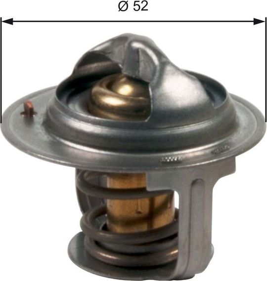 Термостат Gates для Suzuki Grand Vitara II 1998-2004. Артикул TH47188G1