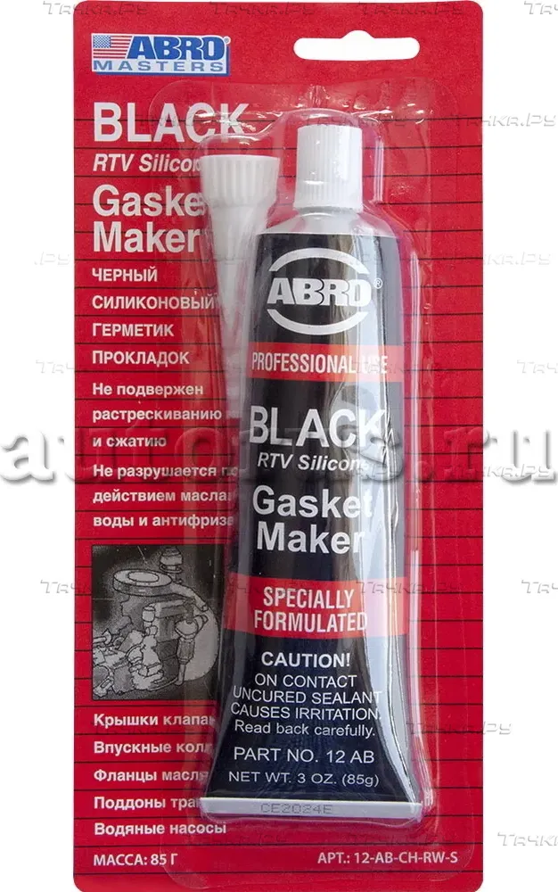 Герметик силиконовый (Abro). Артикул 12-AB-CH-RW-S
