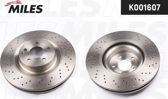Тормозной диск Miles передний для Mercedes-Benz SL-Класс V (R230) 2006-2012. Артикул K001607