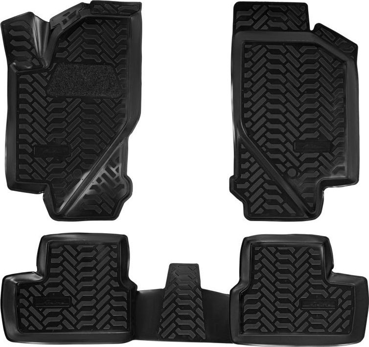 Коврики Airline 3D с высоким бортиком для салона Lada Kalina II 2013-2018. Артикул ACM-PS-03