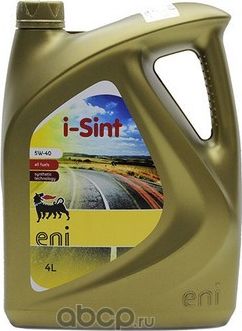 Масло моторное I-SINT 5W40 синт.4л ENI. Артикул 8423178011067