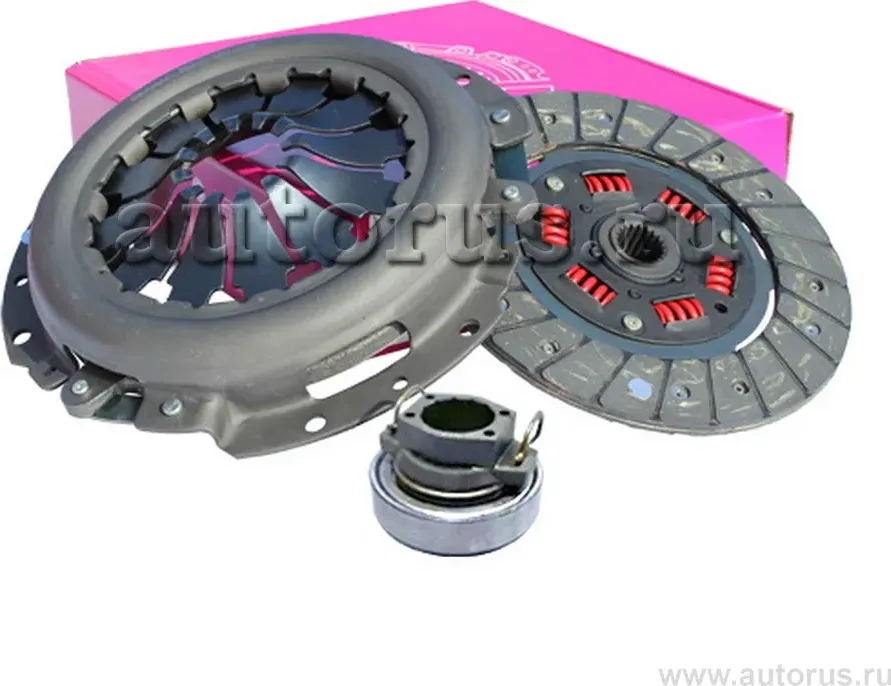 Сцепление ВАЗ 2101-07 БелМаг в сборе (диск нажимной, ведомый, выжимной подшипник (Belmag). Артикул BM1691