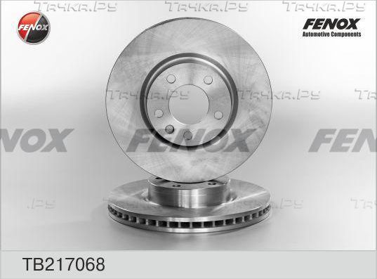 Тормозной диск Fenox передний для Opel Omega A 1986-1994. Артикул TB217068