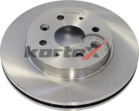 Диск тормозной KIA RIO 02- (d=254mm) пер.вент. (Kortex). Артикул KD0069