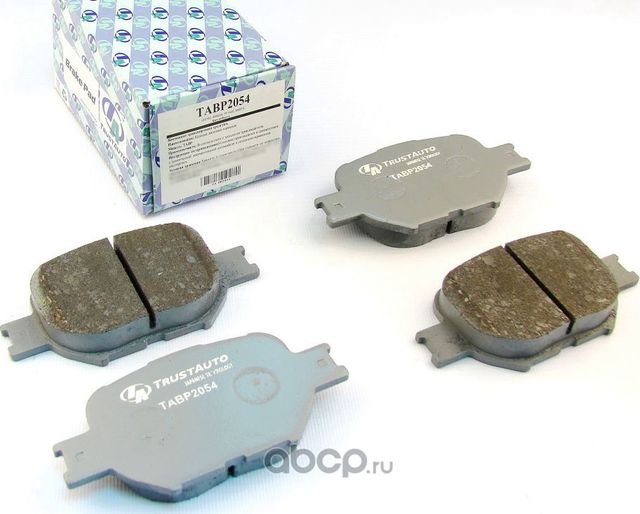 КОЛОДКИ ДИСКОВЫЕ (Trustauto). Артикул TABP2054