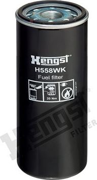 Топливный фильтр Hengst. Артикул H558WK