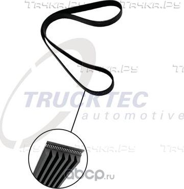 Приводной ремень поликлиновой Trucktec Automotive. Артикул 01.19.195