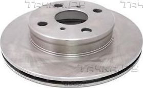 Тормозной диск Renault передний для Renault Sandero II 2007-2021. Артикул 7701206339