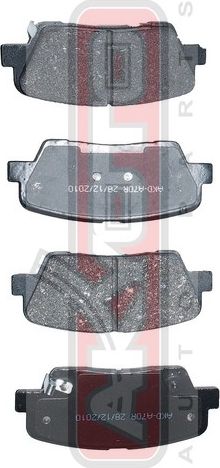 Тормозные колодки Akyoto Packing AKYOTO. Артикул AKD-A70R