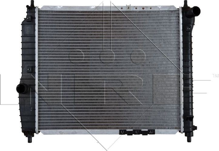Радиатор охлаждения двигателя NRF EASY FIT для Daewoo Kalos 2002-2007. Артикул 53637