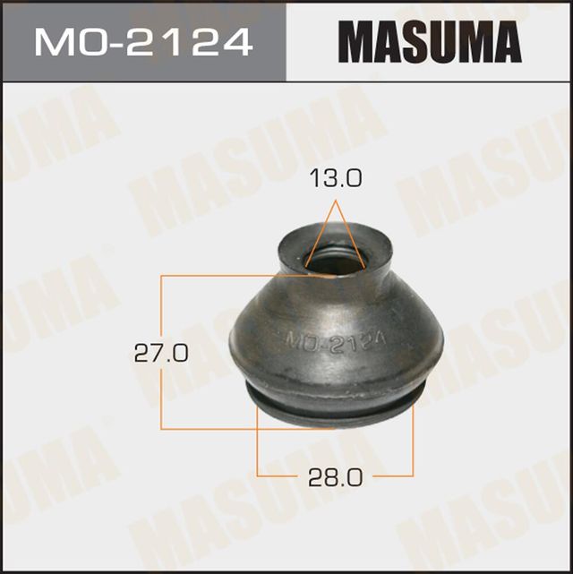 Пыльник шарового шарнира 13x28x27 MASUMA MO-2124. Артикул MO-2124
