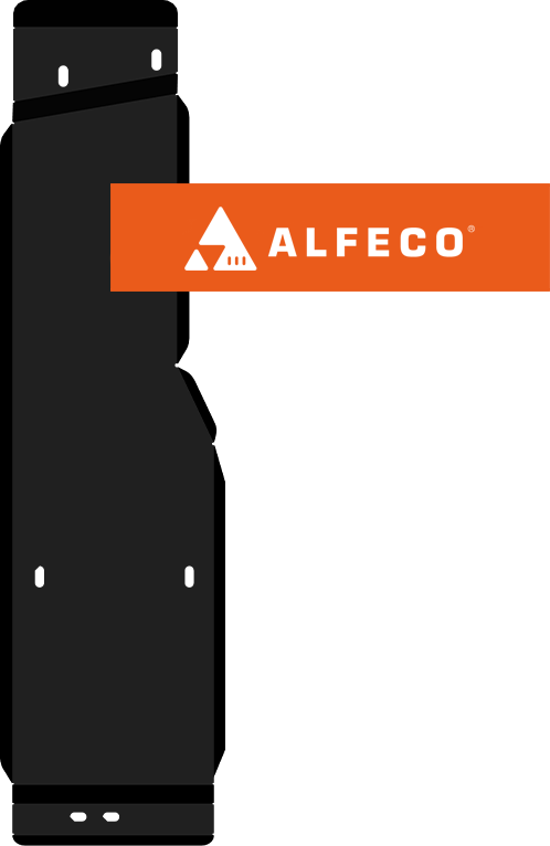 Защита Alfeco для редуктора заднего моста Honda CR-V IV 2012-2018. Артикул ALF.09.34