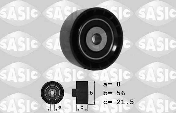 Направляющий (ведущий) ролик приводного поликлинового ремня Sasic. Артикул 1624031