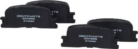 Тормозные колодки Zentparts. Артикул Z07656