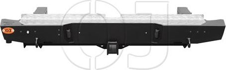 Бампер силовой OJ задний (квадрат 50х50, возможность установки калитки) для Mitsubishi L200 IV (короткая база) 2006-2015. Артикул 03.043.01