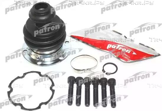 Пыльник ШРУСа внтуренний/наружный Patron задний для Volkswagen Transporter T3 1985-1992. Артикул PDC0516