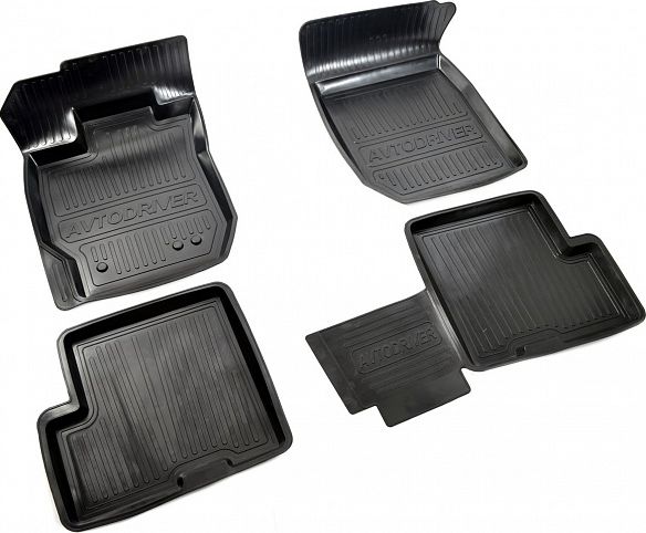 Коврики резиновые Avtodriver для салона Renault Duster полный привод I рестайлинг 2015-2020. Артикул ADRJET045