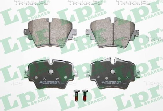 Тормозные колодки LPR передние для MINI Clubman II (F54) 2014-2026. Артикул 05P1985