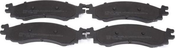 Тормозные колодки Stellox передние для Ford Explorer IV 2006-2010. Артикул 000 718B-SX
