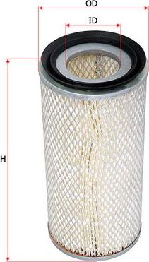 Воздушный фильтр Sakura для Land Rover Discovery I 1989-1998. Артикул A-1014