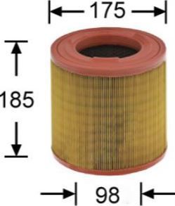 Воздушный фильтр JS Asakashi. Артикул A2522