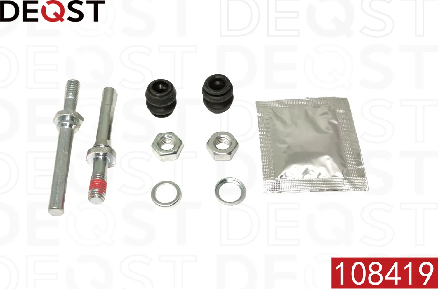 Ремкомплект тормозного суппорта переднего (для поршня O 54 mm  суппорт Bosch). CITROEN Berlingo (MF) (Deqst). Артикул 108419