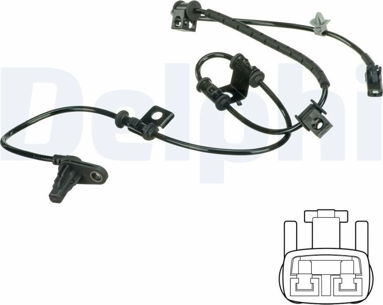 Датчик ABS Delphi. Артикул SS20615