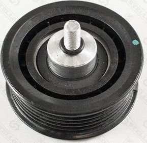 Натяжной ролик (натяжитель) приводного поликлинового ремня Stellox (полимерный материал). Артикул 03-40818-SX