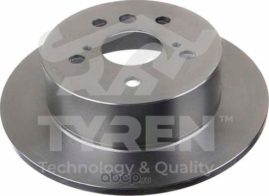 Тормозной диск (Tyren). Артикул TYR1022801