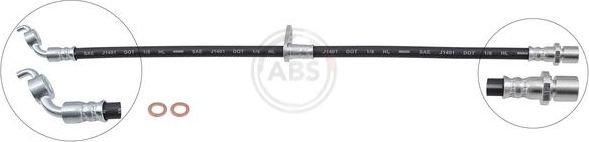 Тормозной шланг ABS. Артикул SL 1328