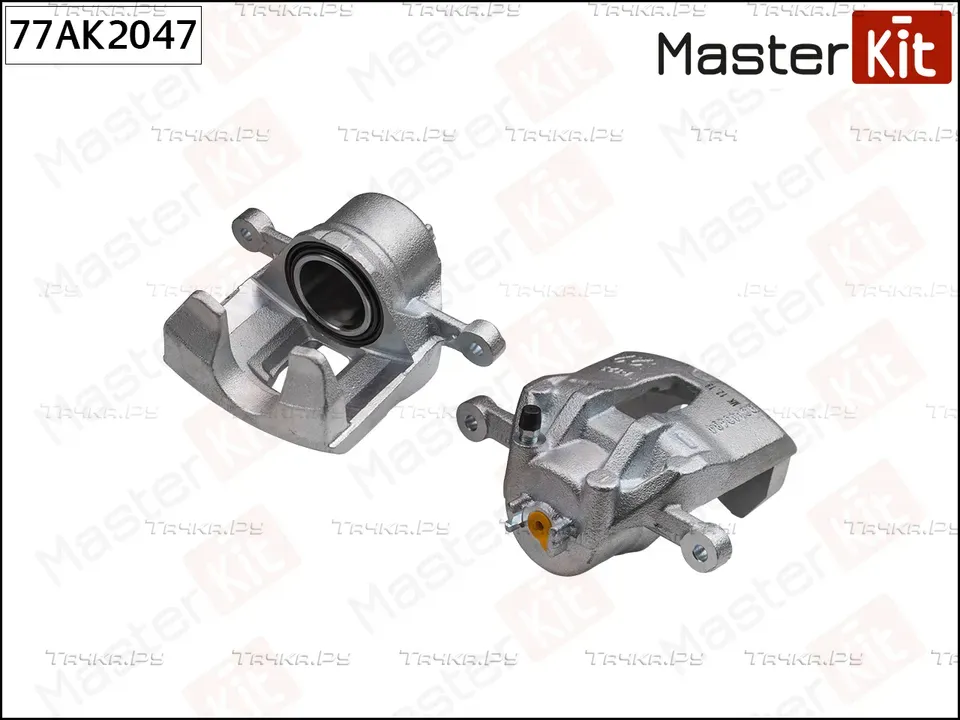 77AK2047 Тормозной суппорт перед. лев. Kia RIO III седан (UB) 2010 -  Hyundai i20 (GB  IB) 2014 - (Master KIT). Артикул 77ak2047